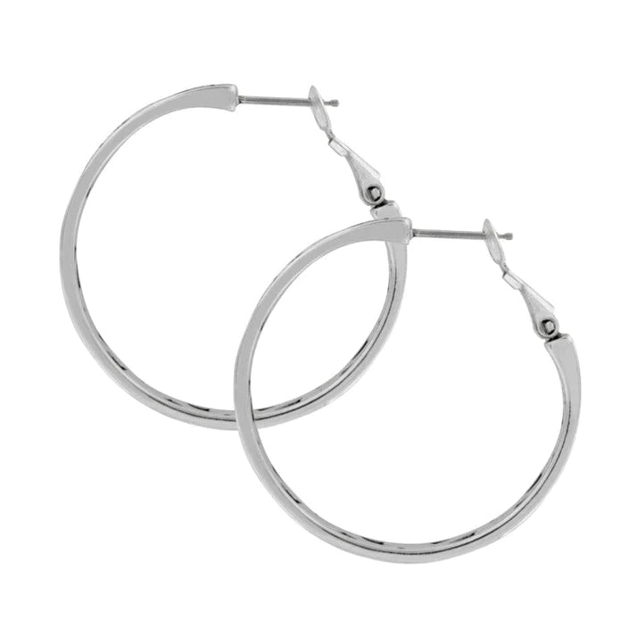 Contempo Medium Hoop Earrings