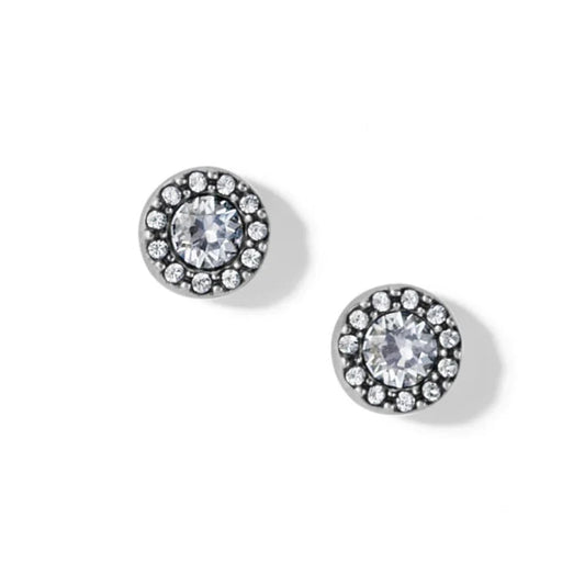 Illumina Solitaire Post Earrings - Silver