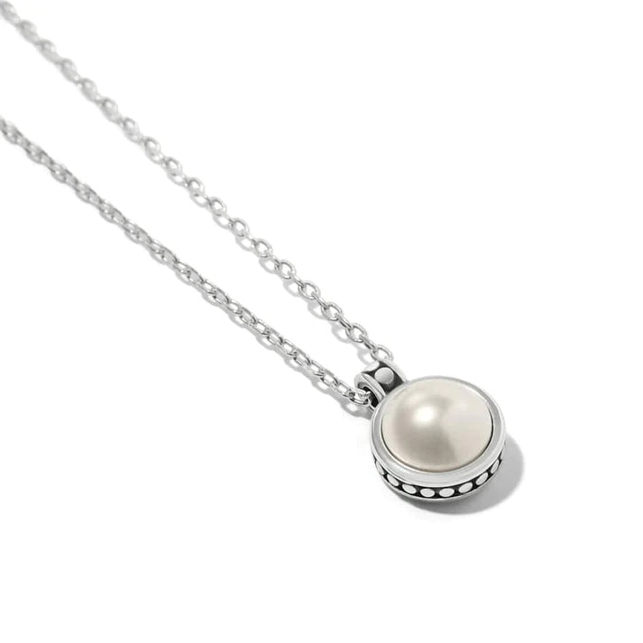 Pebble Dot Pearl Short Necklace