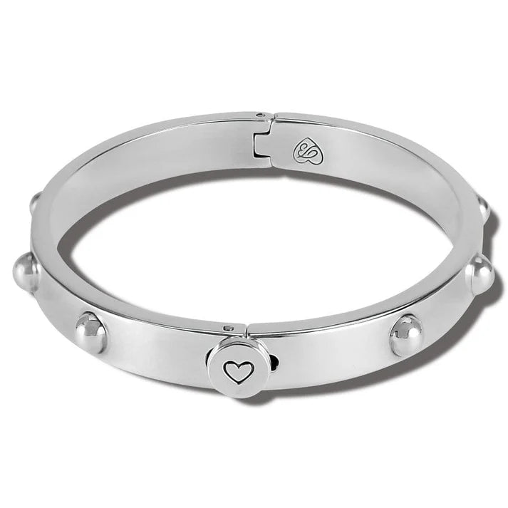 Pretty Tough Groove Hinged Bangle